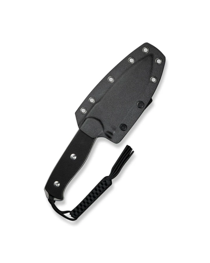 Ніж фіксований мисливський Sencut Toxodon S24036-1, 9Cr18MoV, G10, чорний