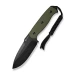 Ніж фіксований мисливський Sencut Toxodon S24036-2, 9Cr18MoV, G10, зелений