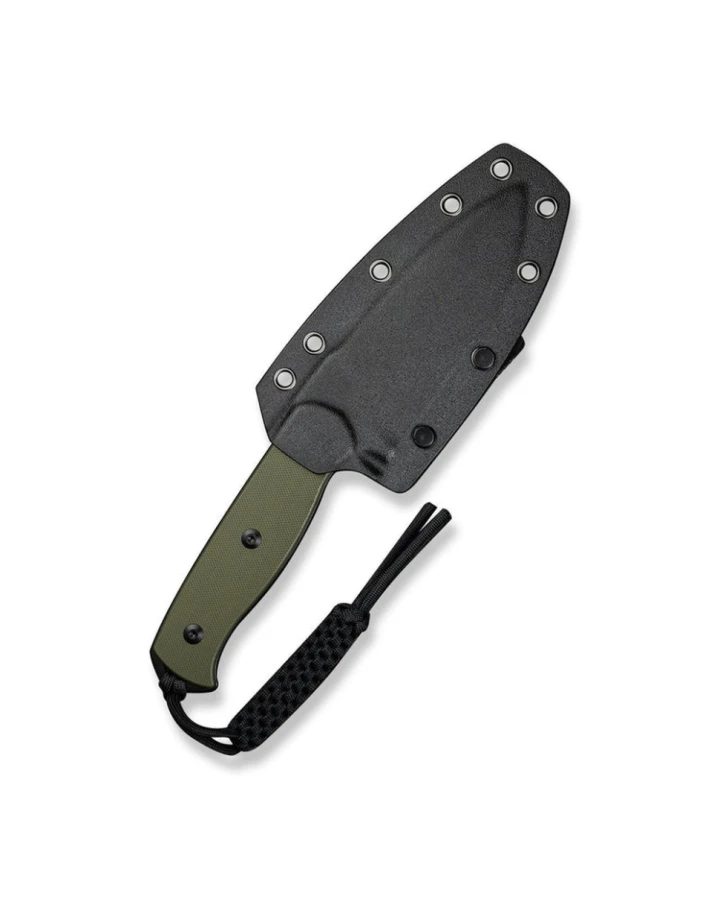 Ніж фіксований мисливський Sencut Toxodon S24036-2, 9Cr18MoV, G10, зелений