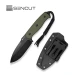 Ніж фіксований мисливський Sencut Toxodon S24036-2, 9Cr18MoV, G10, зелений