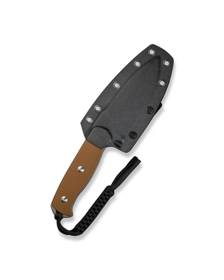 Ніж фіксований мисливський Sencut Toxodon S24036-3, 9Cr18MoV, G10, коричневий