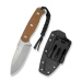 Ніж фіксований мисливський Sencut Toxodon S24036-3, 9Cr18MoV, G10, коричневий