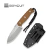 Ніж фіксований мисливський Sencut Toxodon S24036-3, 9Cr18MoV, G10, коричневий