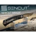 Ніж складаний кишеньковий Sencut Braxx S25089-1, D2, G10, чорний