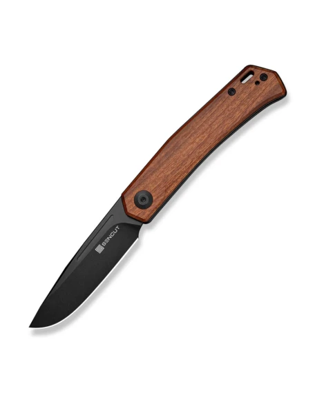 Ніж складаний кишеньковий Sencut Braxx S25089-3, D2, дерево, коричневий