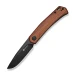 Ніж складаний кишеньковий Sencut Braxx S25089-3, D2, дерево, коричневий