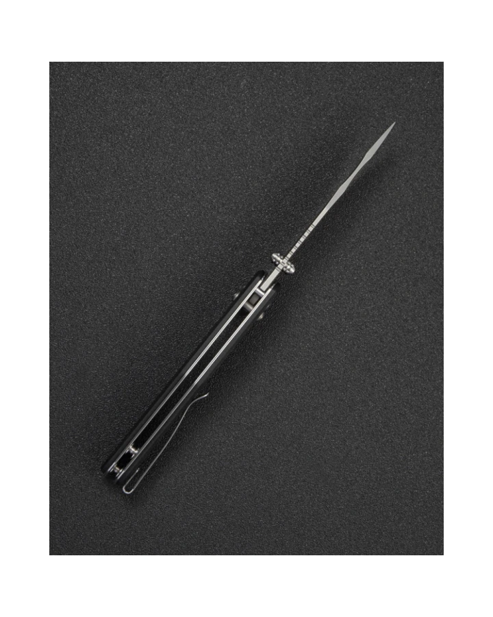 Ніж складаний Sencut Glenspar S25046-2, 9Cr18MoV, G10, чорний