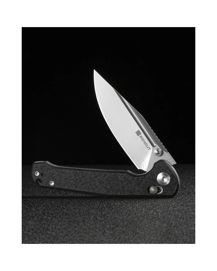 Ніж складаний Sencut Glenspar S25046-2, 9Cr18MoV, G10, чорний