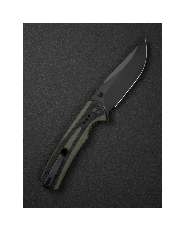 Ніж складаний Sencut Regnator S24057-2, 9Cr18MoV, G10, чорний