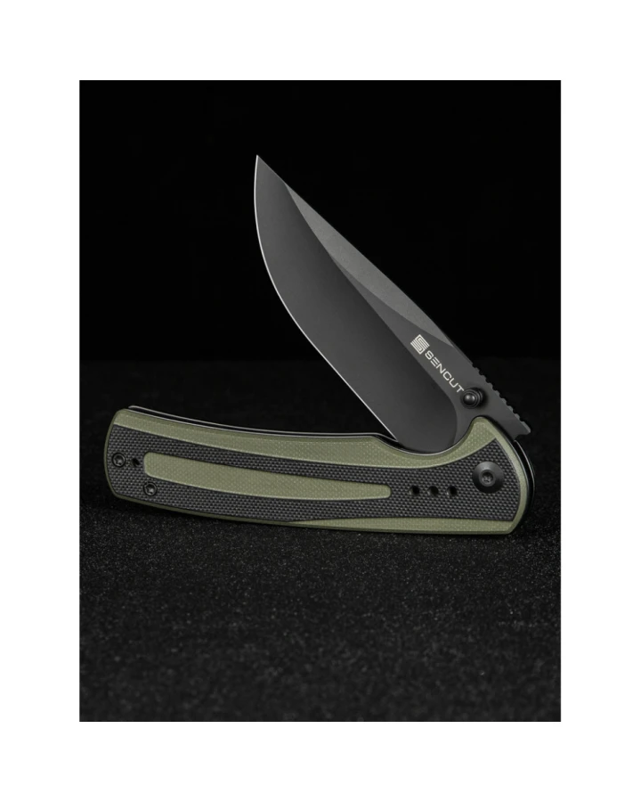 Ніж складаний Sencut Regnator S24057-2, 9Cr18MoV, G10, чорний