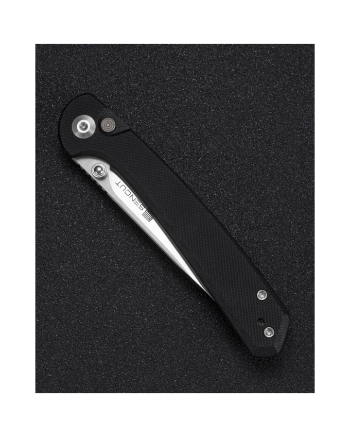 Ніж складаний Sencut Skelfin S25007-2, 9Cr18MoV, G10, чорний