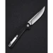 Ніж складаний Sencut Skelfin S25007-2, 9Cr18MoV, G10, чорний