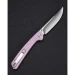 Ніж складаний Sencut Skelfin S25007-3, 9Cr18MoV, G10, рожевий
