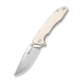 Ніж складаний Sencut Sylor S25056-2, D2, G10, бежевий