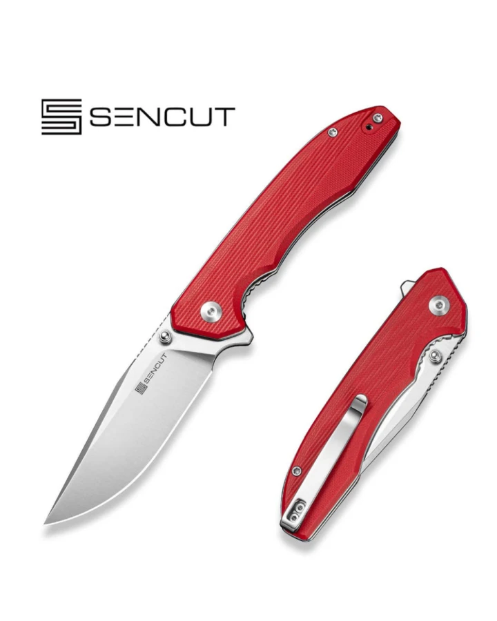 Ніж складаний Sencut Sylor S25056-3, D2, G10, червоний