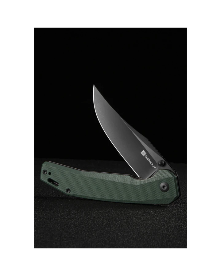 Ніж складаний Sencut Vornix S25038-1, 9Cr18MoV, G10, зелений