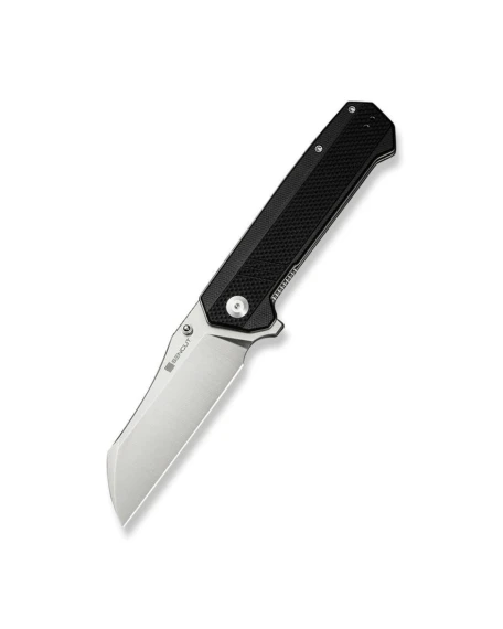 Ніж складаний туристичний Sencut Draxor S24035-1, 9Cr18MoV, G10, чорний