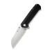 Ніж складаний туристичний Sencut Draxor S24035-1, 9Cr18MoV, G10, чорний