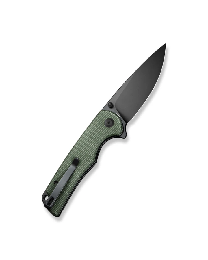 Ніж складаний туристичний Sencut Praktisk S24019-3, 9Cr18MoV, мікарта, зелений