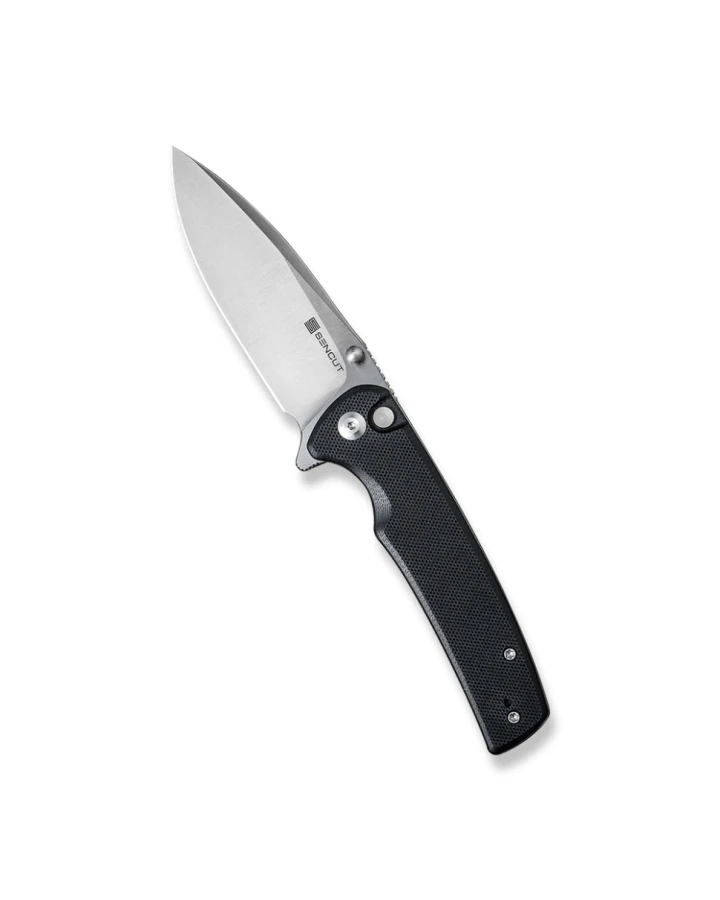 Ніж складаний туристичний Sencut Sachse S21007-5, 9Cr18MoV, G10, чорний