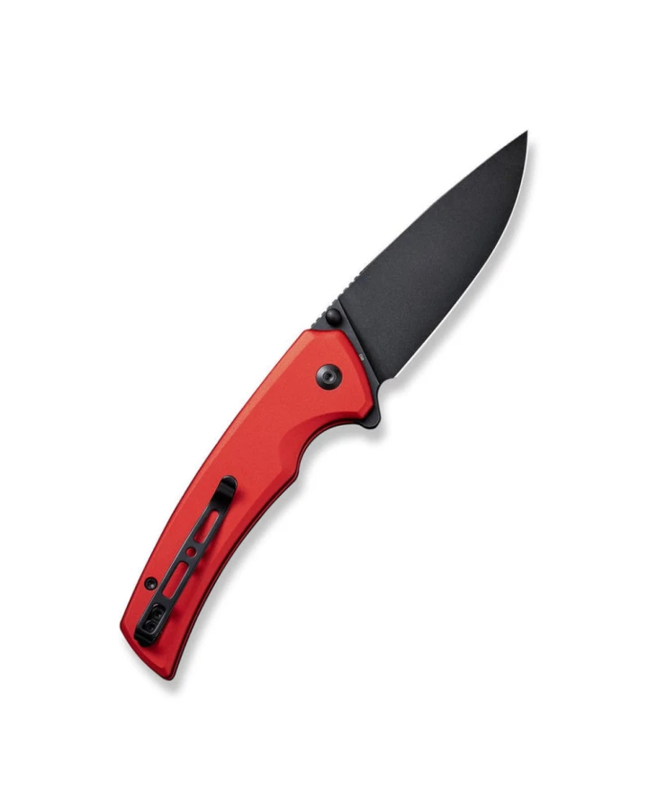 Ніж складаний туристичний Sencut Serene S21022B-2, D2, алюміній, червоний