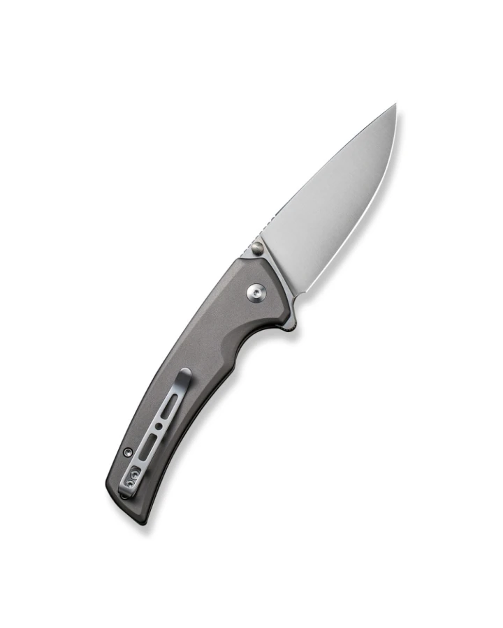Ніж складаний туристичний Sencut Serene S21022B-3, D2, алюміній, сірий