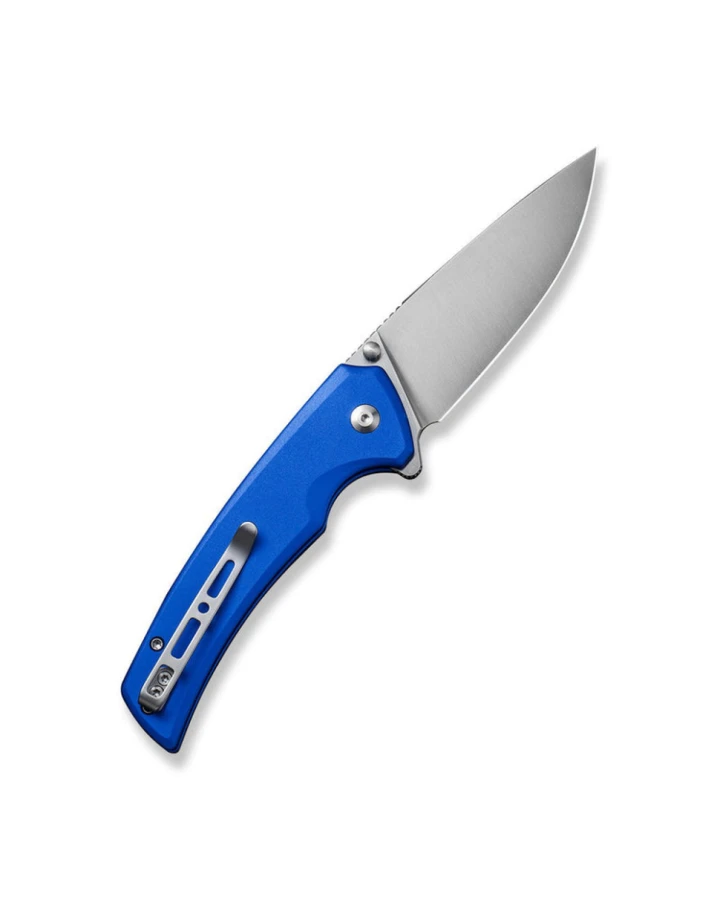 Ніж складаний туристичний Sencut Serene S21022B-4, D2, алюміній, синій