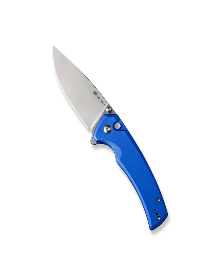 Ніж складаний туристичний Sencut Serene S21022B-4, D2, алюміній, синій