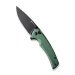 Ніж складаний туристичний Sencut Serene S21022B-5, D2, алюміній, зелений