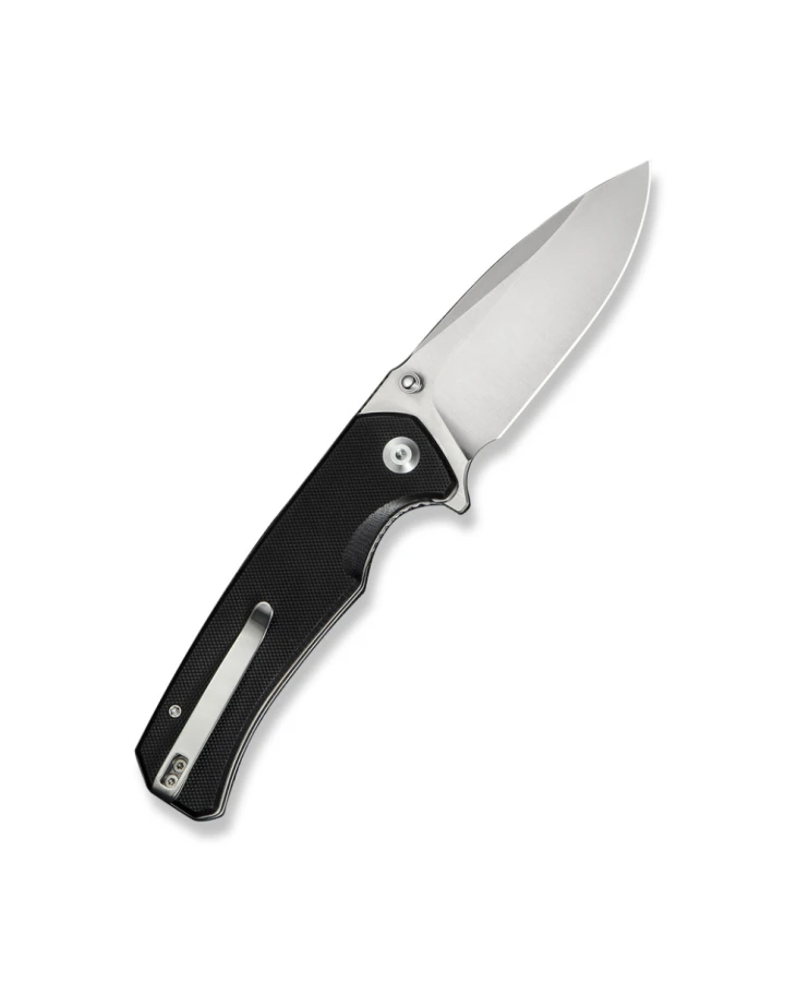 Ніж складаний туристичний Sencut Skarnax S24025-1, 9Cr18MoV, G10, чорний