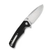 Ніж складаний туристичний Sencut Skarnax S24025-1, 9Cr18MoV, G10, чорний