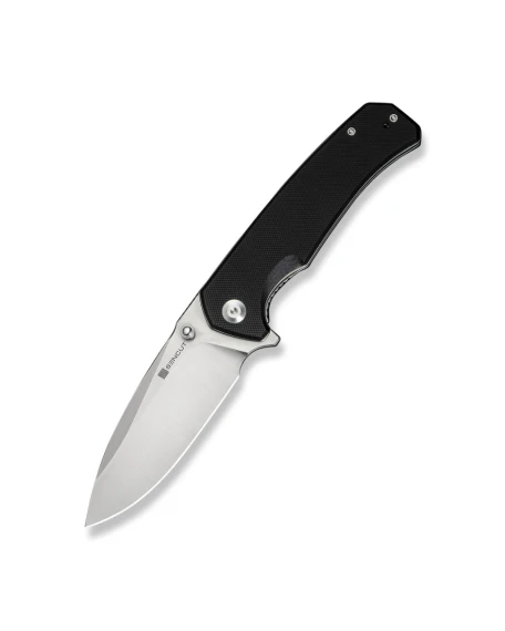Ніж складаний туристичний Sencut Skarnax S24025-1, 9Cr18MoV, G10, чорний