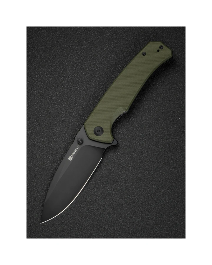 Ніж складаний туристичний Sencut Skarnax S24025-2, 9Cr18MoV, G10, зелений