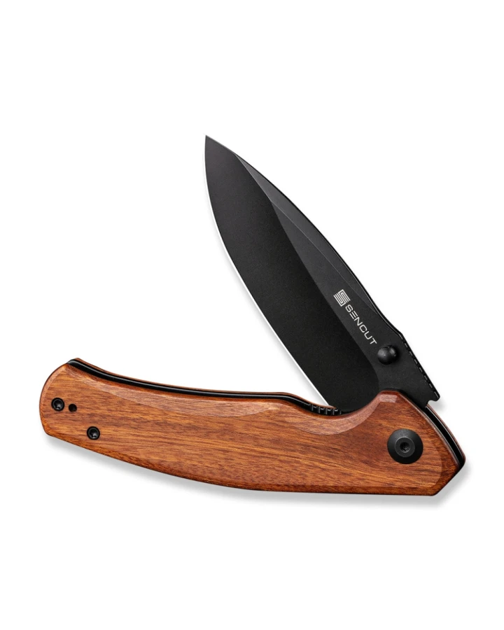 Ніж складаний туристичний Sencut Slashkin S20066-4, D2, дерево, коричневий