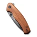 Ніж складаний туристичний Sencut Slashkin S20066-4, D2, дерево, коричневий