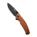 Ніж складаний туристичний Sencut Slashkin S20066-4, D2, дерево, коричневий
