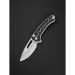 Ніж складаний туристичний Sencut Squiggy S24082A-1, 9Cr18MoV, G10, чорний