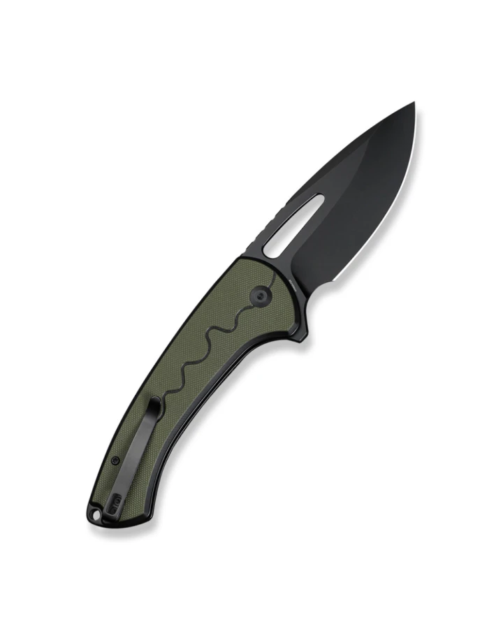 Ніж складаний туристичний Sencut Squiggy S24082A-2, 9Cr18MoV, G10, чорний