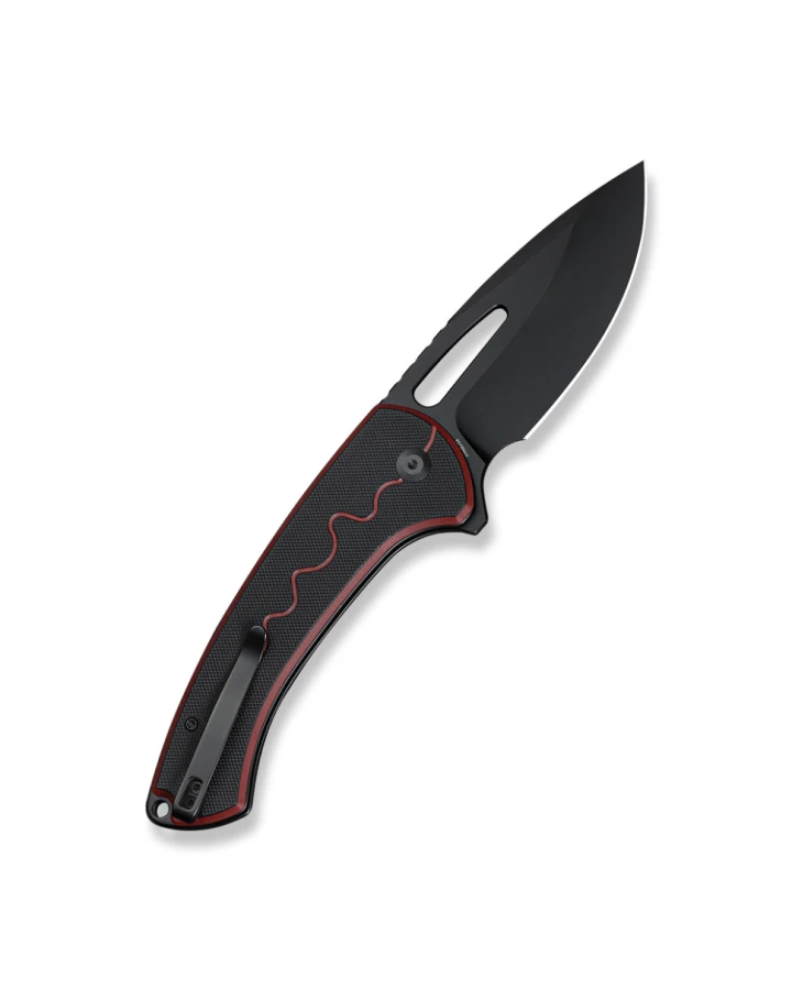 Ніж складаний туристичний Sencut Squiggy S24082A-3, 9Cr18MoV, G10, чорний