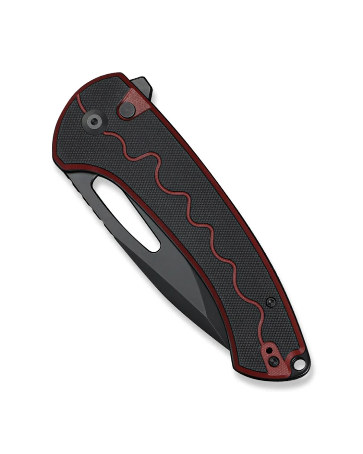Ніж складаний туристичний Sencut Squiggy S24082A-3, 9Cr18MoV, G10, чорний