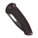 Ніж складаний туристичний Sencut Squiggy S24082A-3, 9Cr18MoV, G10, чорний