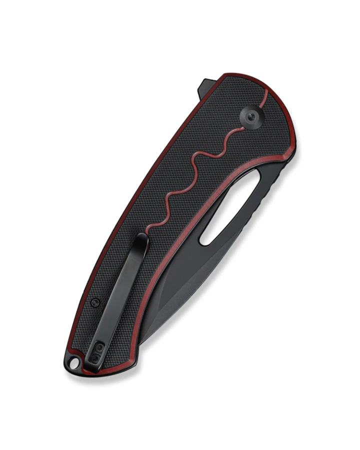 Ніж складаний туристичний Sencut Squiggy S24082A-3, 9Cr18MoV, G10, чорний