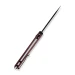 Ніж складаний туристичний Sencut Squiggy S24082A-3, 9Cr18MoV, G10, чорний