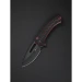Ніж складаний туристичний Sencut Squiggy S24082A-3, 9Cr18MoV, G10, чорний