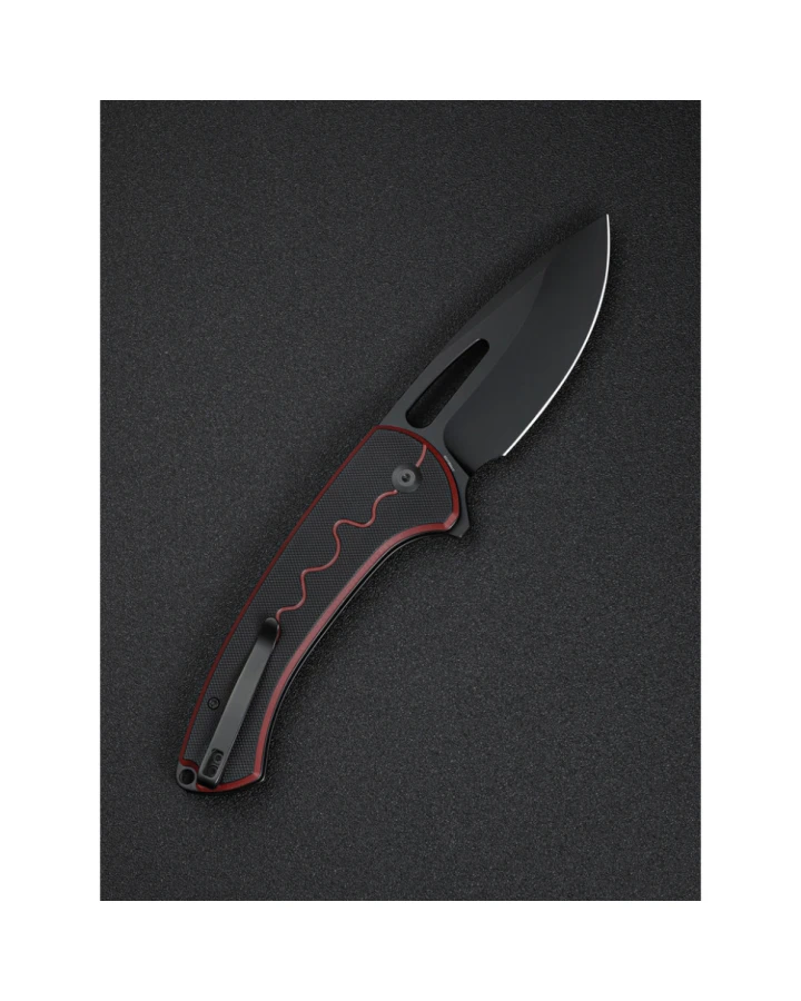 Ніж складаний туристичний Sencut Squiggy S24082A-3, 9Cr18MoV, G10, чорний