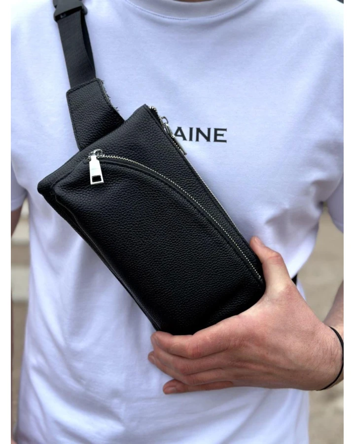 Шкіряна бананка Tiding Bag TD-54928