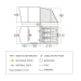 Намет надувний тримісний Vango Harris Air 350, 16,65 кг, темно-зелений