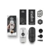 Портативна еспресо-кавоварка Wacaco Nanopresso біла з чохлом, механічна, для меленої кави