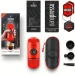 Портативна еспресо-кавоварка Wacaco Nanopresso червона з чохлом, механічна, для меленої кави
