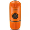Портативна еспресо-кавоварка Wacaco Nanopresso помаранчева, механічна, для меленої кави